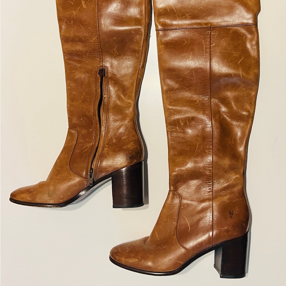 Healed Frye boots